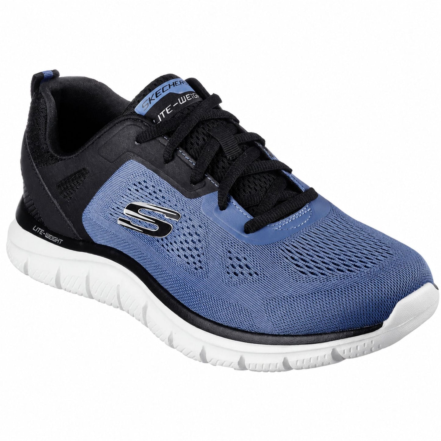 Skechers TRACK-BROADER Men’s Casual Sneakers - Blue/Black