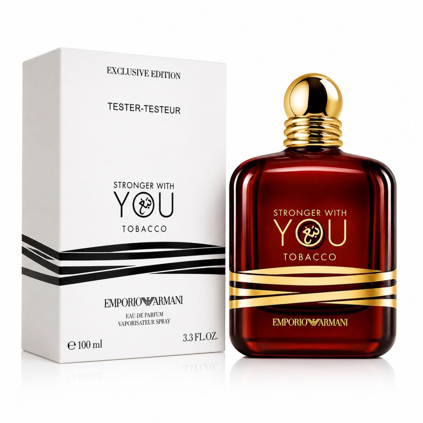 Emporio Armani Stronger With You Tobacco Eau de Parfum (Men) – 100ml