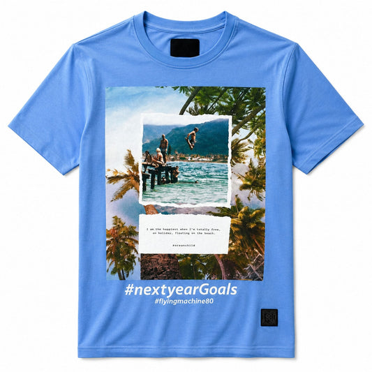 Flying Machine Men's Regular Fit Cotton T-Shirts Combo - Pack of 3