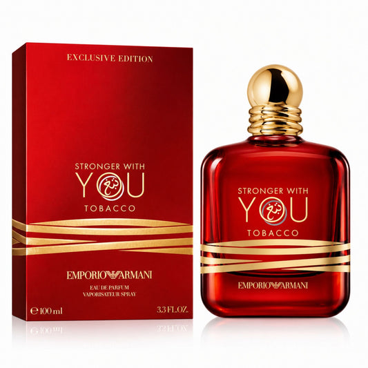 Emporio Armani Stronger With You Tobacco Eau de Parfum (Men) – 100ml