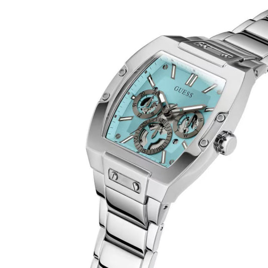 GUESS GW0456G4 Men’s Watch | Blue Dial Analog | Stainless Steel Luxury Fashion Watch