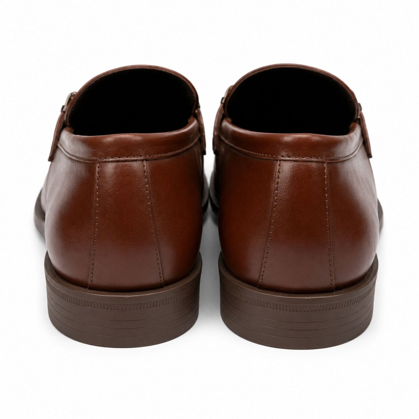Boss Men’s Premium Penny Loafer Leather Shoes - Brown