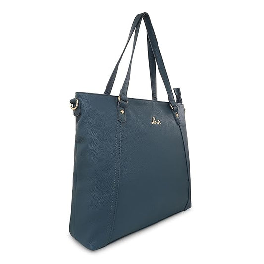 Lavie Wodehouse Women's Peacock Blue Tote Bag | Stylish Handbag