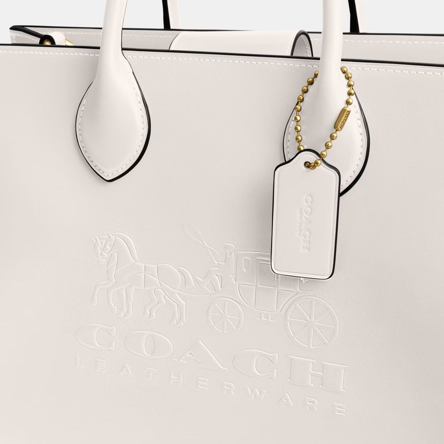 Coach Ace Tote Bag 35 CR684 in Refined Calf Leather (B4/HA) – Premium Structured Luxury Carryall