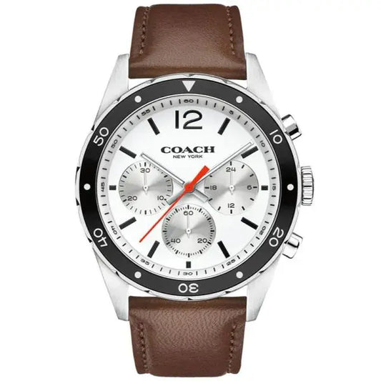 COACH 14602057 Men’s Watch | Black Dial Stainless Steel Bracelet | Analog Luxury Fashion Watch
