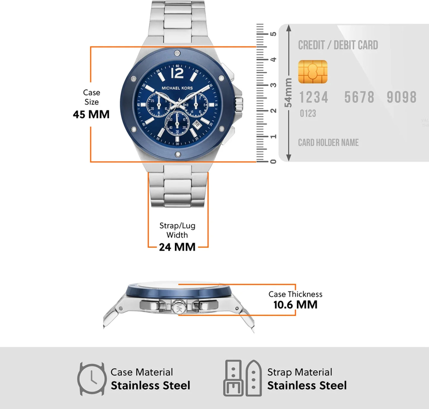Michael Kors Lennox Men’s Analog Watch - MK8938