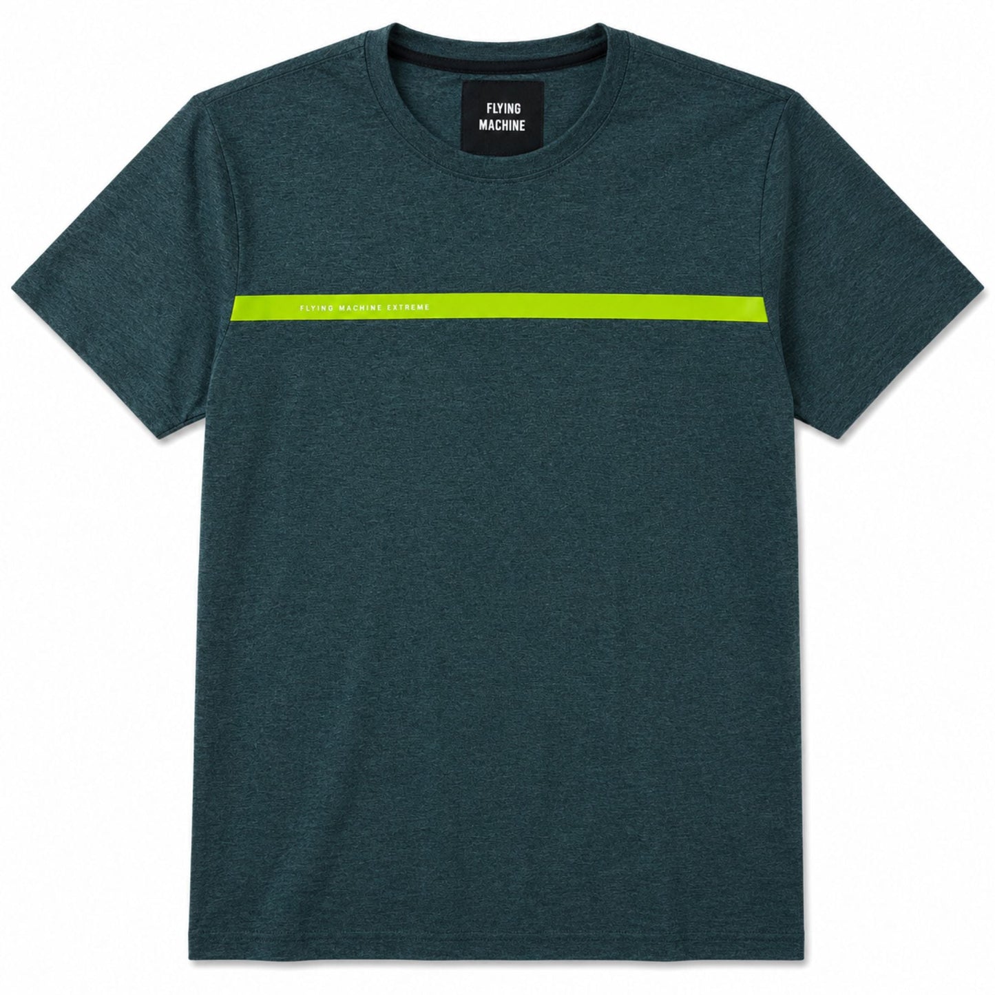 Flying Machine Men's Regular Fit Cotton T-Shirts Combo - Pack of 3