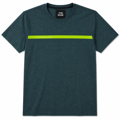Flying Machine Men's Regular Fit Cotton T-Shirts Combo - Pack of 3