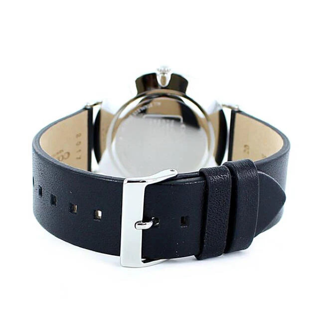 Coach Charles 14602436 Men’s Analog Watch – Green Dial, Black Leather Strap, 41mm Quartz