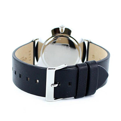 Coach Charles 14602436 Men’s Analog Watch – Green Dial, Black Leather Strap, 41mm Quartz