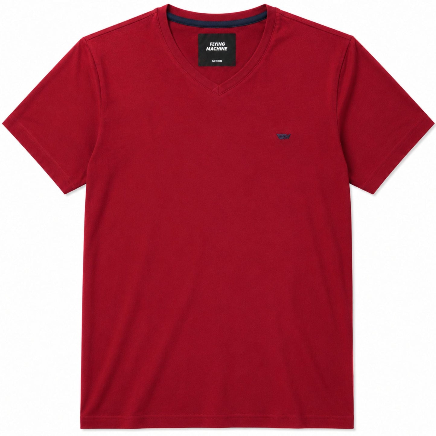 Flying Machine Men's Regular Fit Cotton T-Shirts Combo - Pack of 3