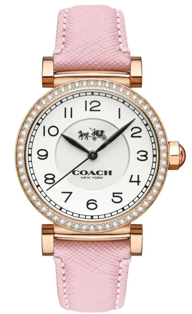 Coach 14503395 Women’s Watch | Silver Dial Stainless Steel Bracelet | Minimal Analog Luxury Watch