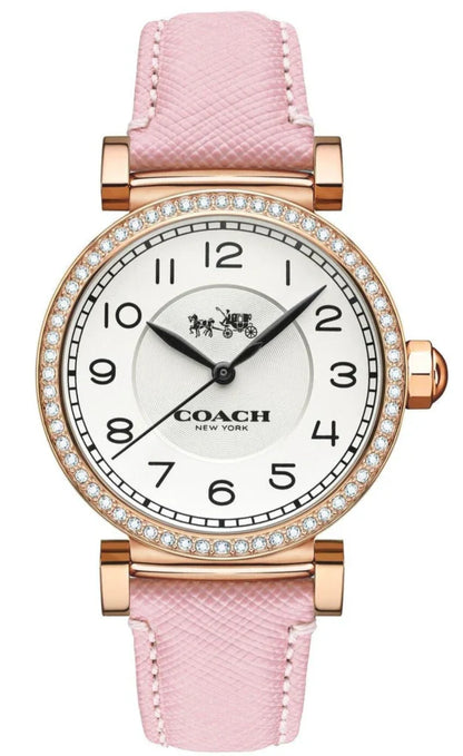 Coach 14503395 Women’s Watch | Silver Dial Stainless Steel Bracelet | Minimal Analog Luxury Watch