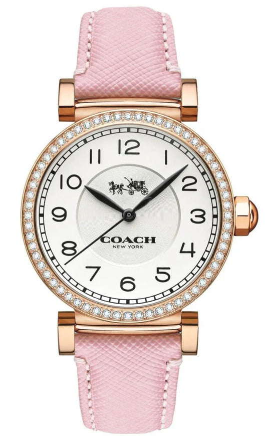 Coach 14503395 Women’s Watch | Silver Dial Stainless Steel Bracelet | Minimal Analog Luxury Watch