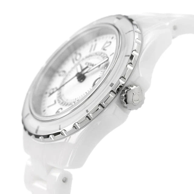 Coach 14503462 Preston Women’s Watch | White Ceramic Strap | Gold Tone Stainless Steel 32mm Luxury Watch