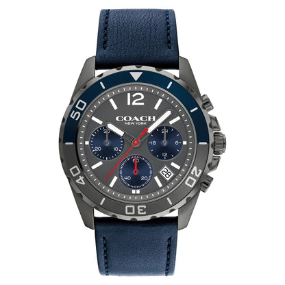 Coach Kent 14602558 Men’s Chronograph Watch – Black Dial, Stainless Steel Strap, 44mm Quartz