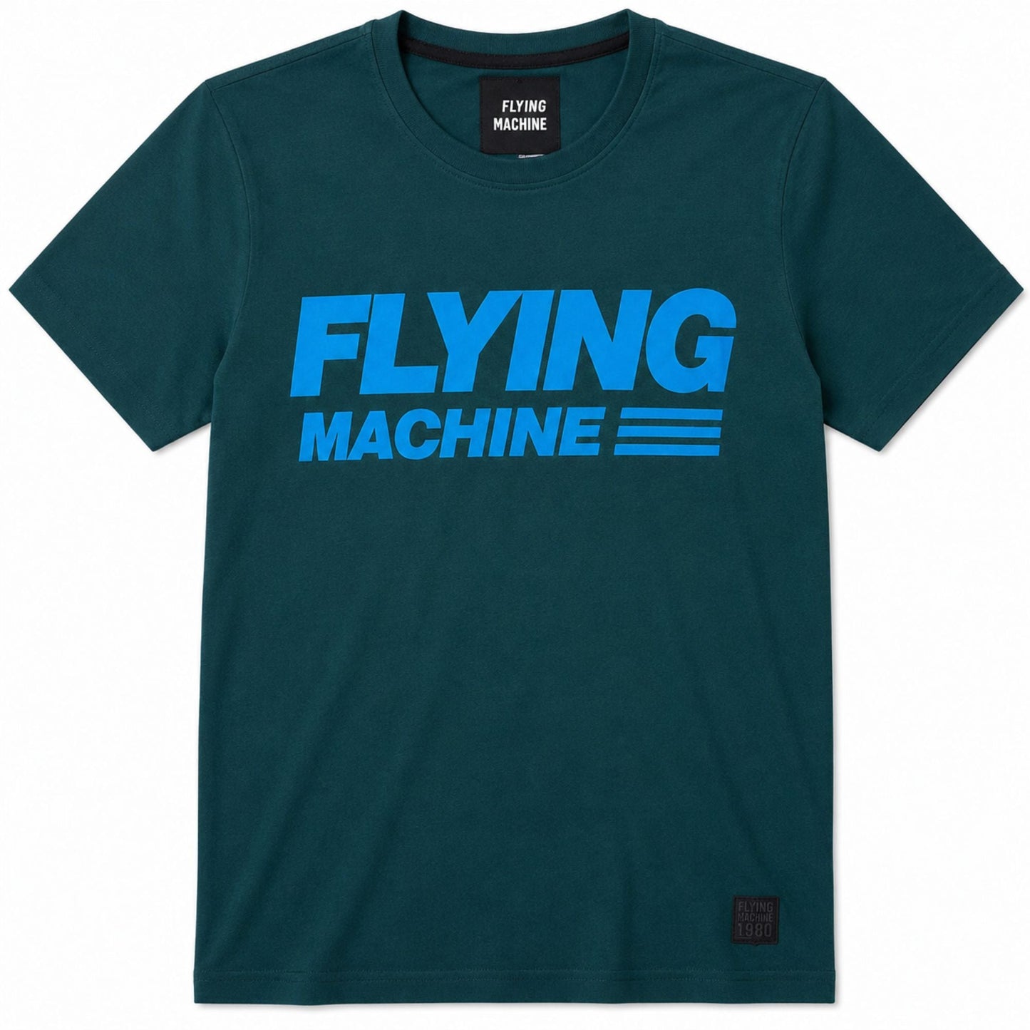 Flying Machine Men's Regular Fit Cotton T-Shirts Combo - Pack of 3