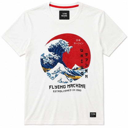 Flying Machine Men's Regular Fit Cotton T-Shirts Combo - Pack of 3