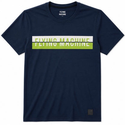 Flying Machine Men's Regular Fit Cotton T-Shirts Combo - Pack of 3