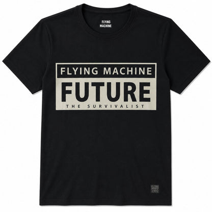 Flying Machine Men's Regular Fit Cotton T-Shirts Combo - Pack of 3