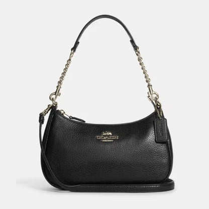 Coach Teri Shoulder Bag with Detachable Straps – Signature Canvas / Leather