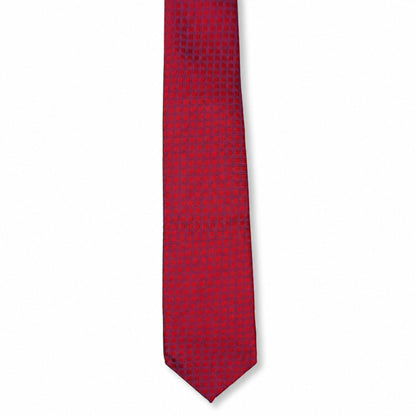 BlackBerry Premium Tie, Pocket Square & Cufflink Combo - Red