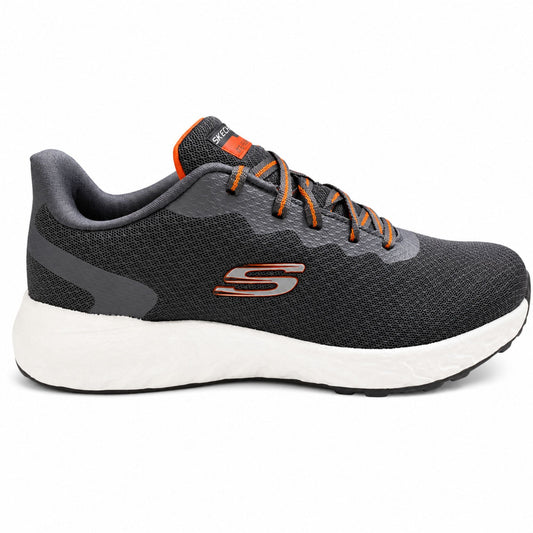 Skechers TERRENEX Men’s Casual Sneakers - Grey/Orange