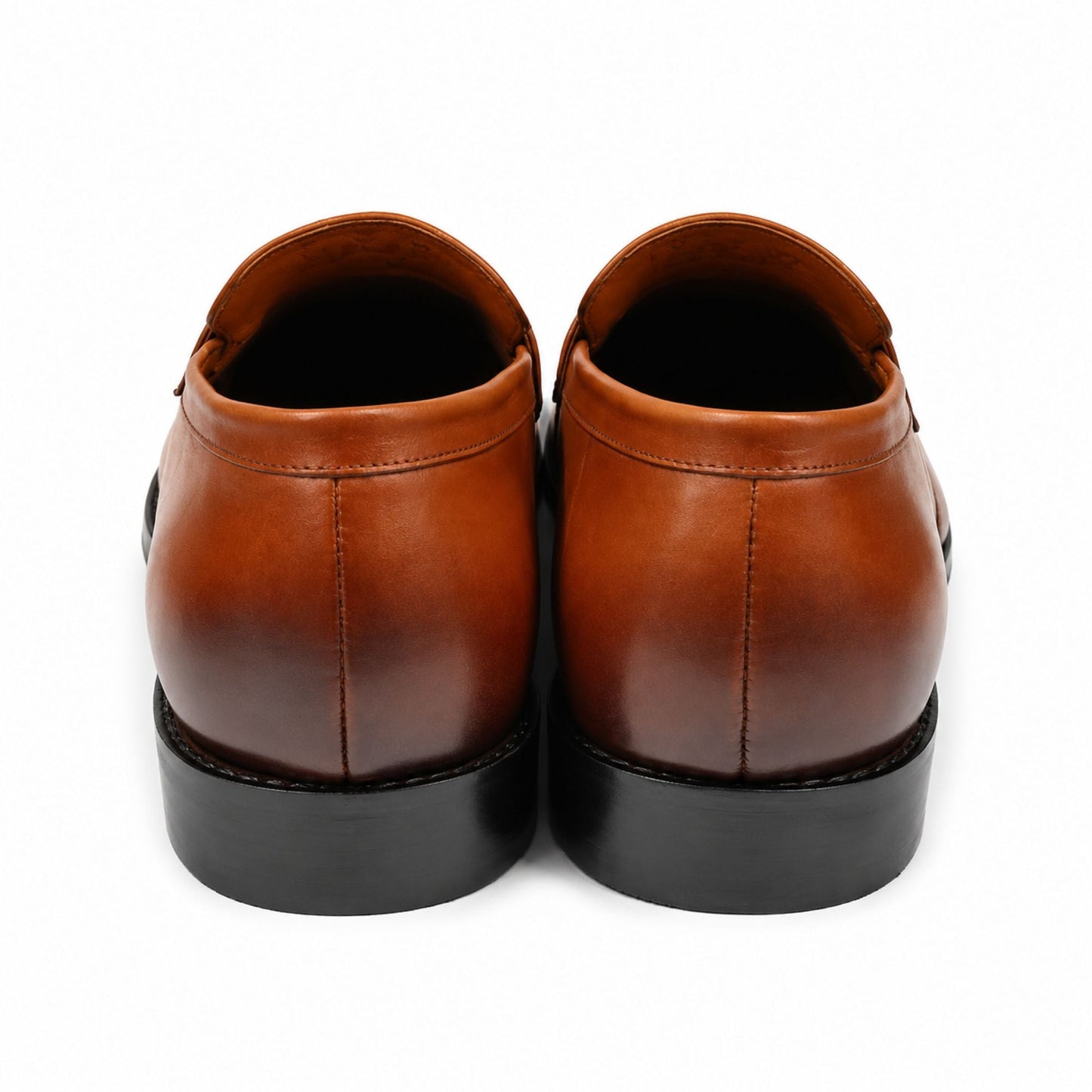 COACH Men’s Premium Leather Loafers - Tan