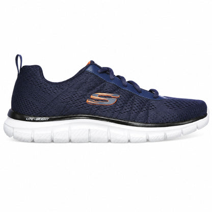 Skechers Track Moulton Men’s Sneakers - Navy Orange