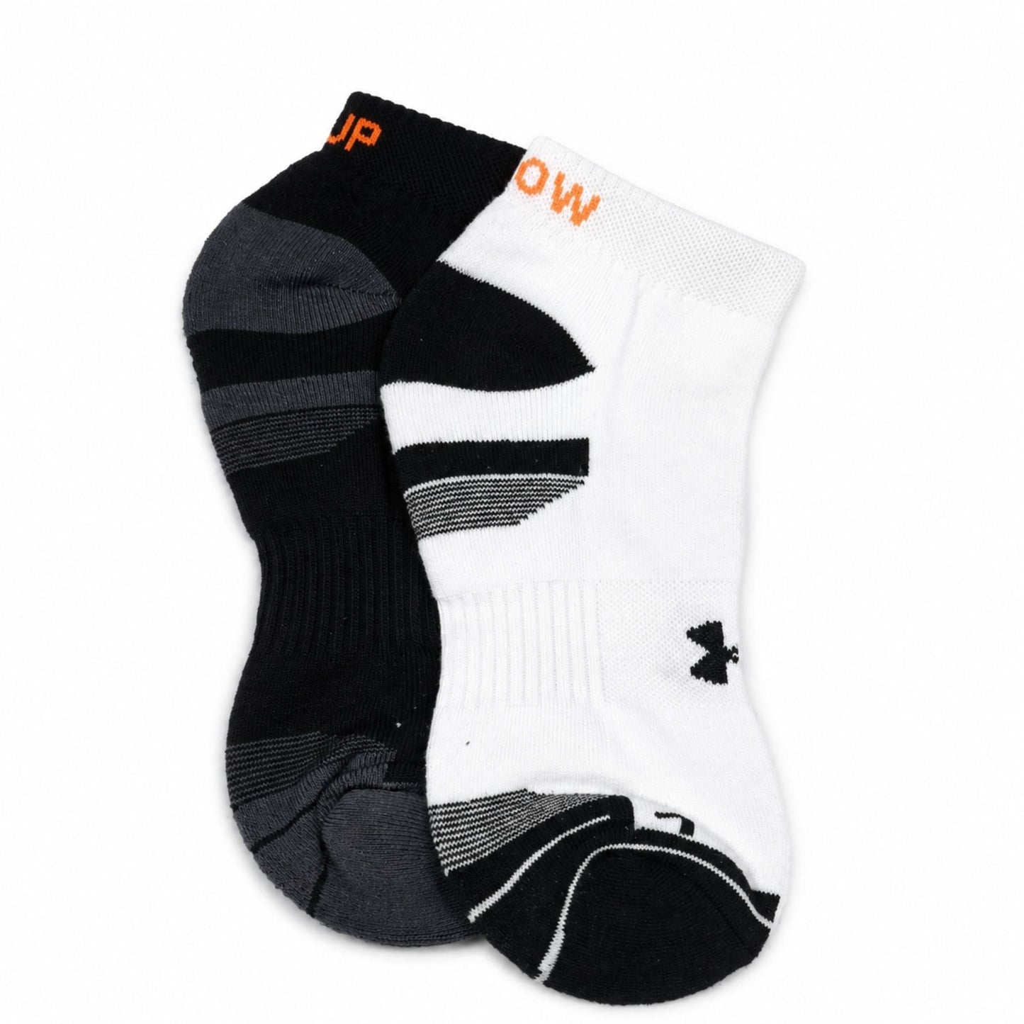 UA Performance Tech Cushioned Ankle Socks - Pack of 2