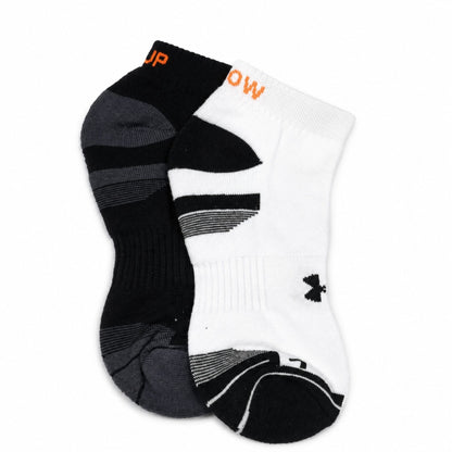 UA Performance Tech Cushioned Ankle Socks - Pack of 2