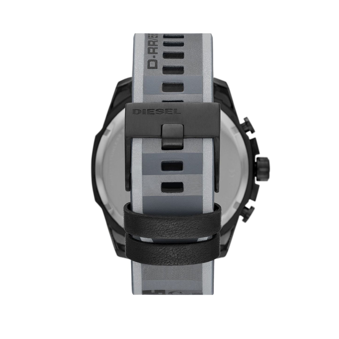 Diesel DZ4535 Mega Chief Men’s Watch | Orange Dial Chronograph | 51mm Stainless Steel Bold Designer Watch