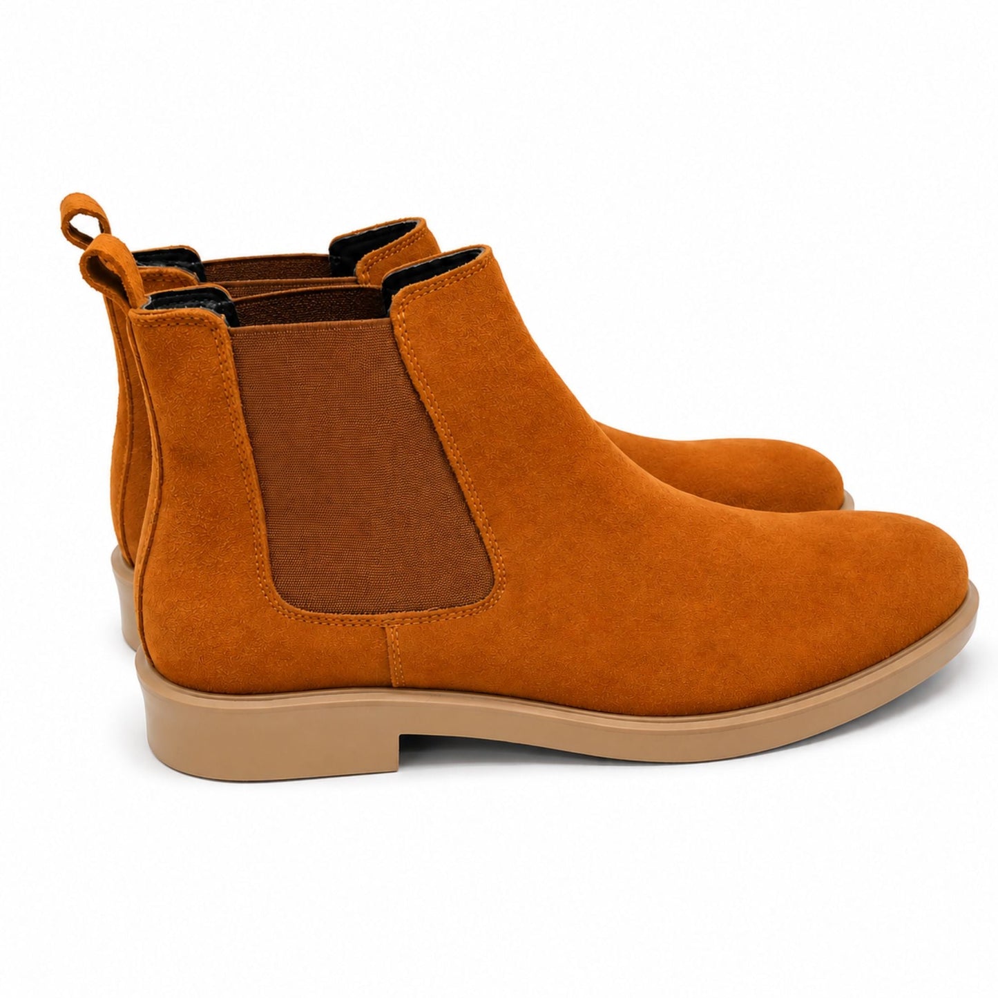 ZARA Maddox Chelsea Boots for Men - Tan