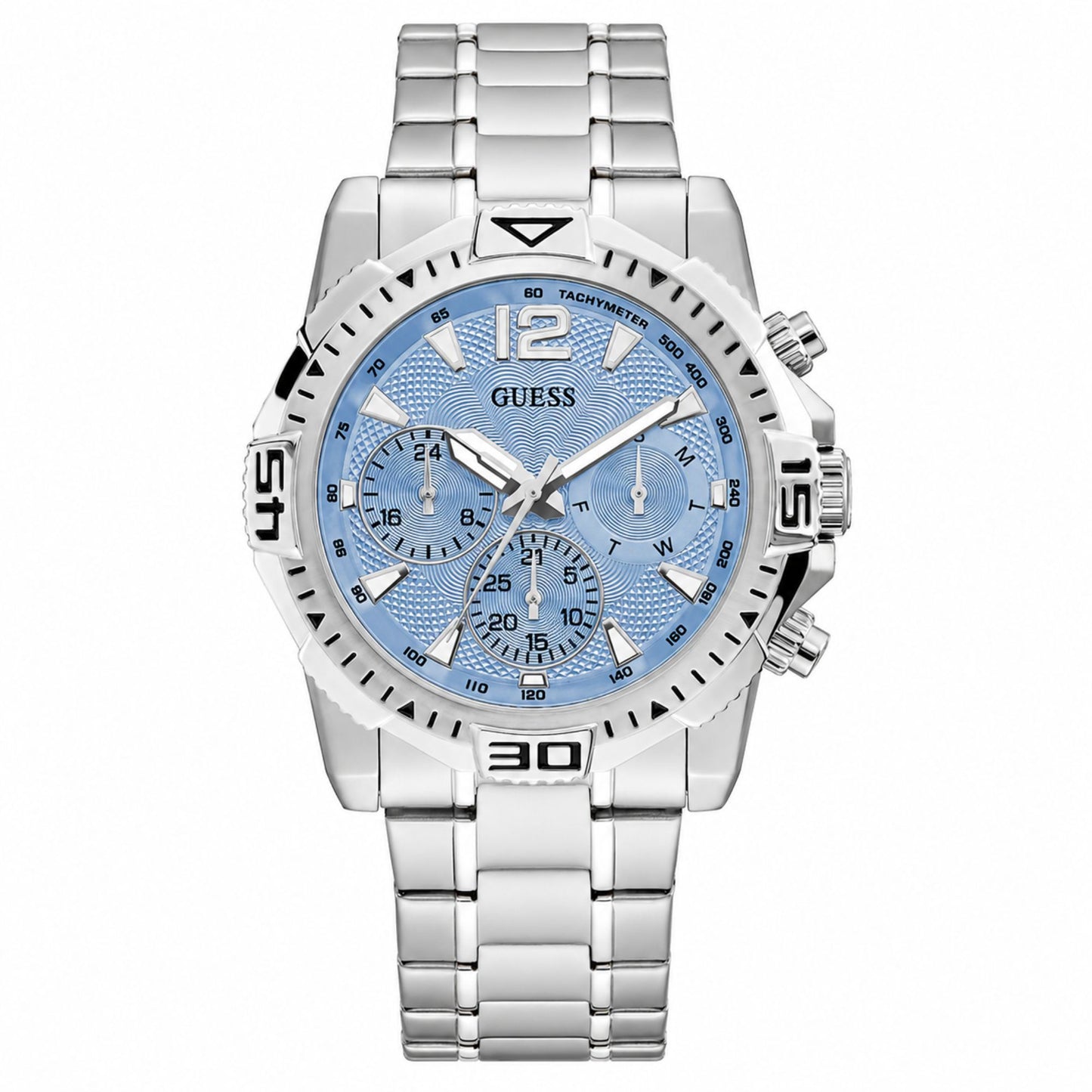 Guess Commander Blue Dial Chronograph Watch for Men - GW0056G2