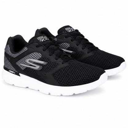 Skechers Go Run 400 Men’s Running Shoes - Black/White