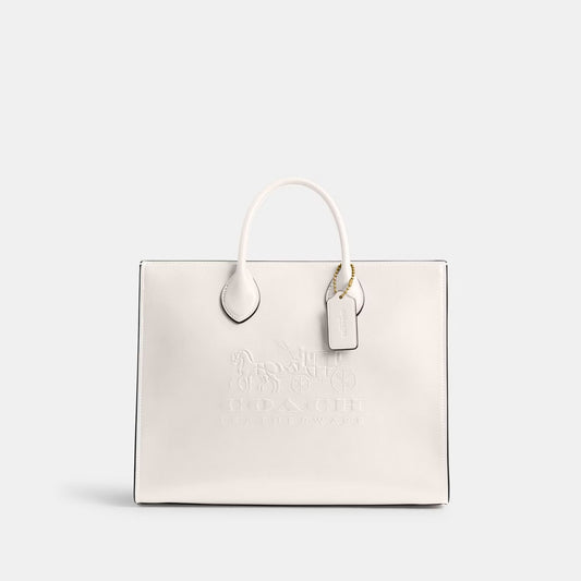 Coach Ace Tote Bag 35 CR684 in Refined Calf Leather (B4/HA) – Premium Structured Luxury Carryall