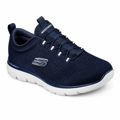 Skechers SUMMITS-LOUVIN Men’s Slip-On Sneakers - Navy