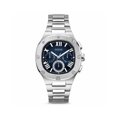 Guess Blue Dial Stainless Steel Analog Watch for Men - GW0572G1