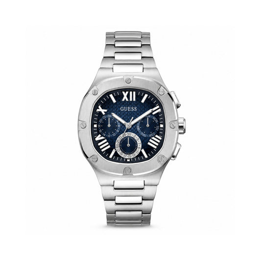 Guess Blue Dial Stainless Steel Analog Watch for Men - GW0572G1