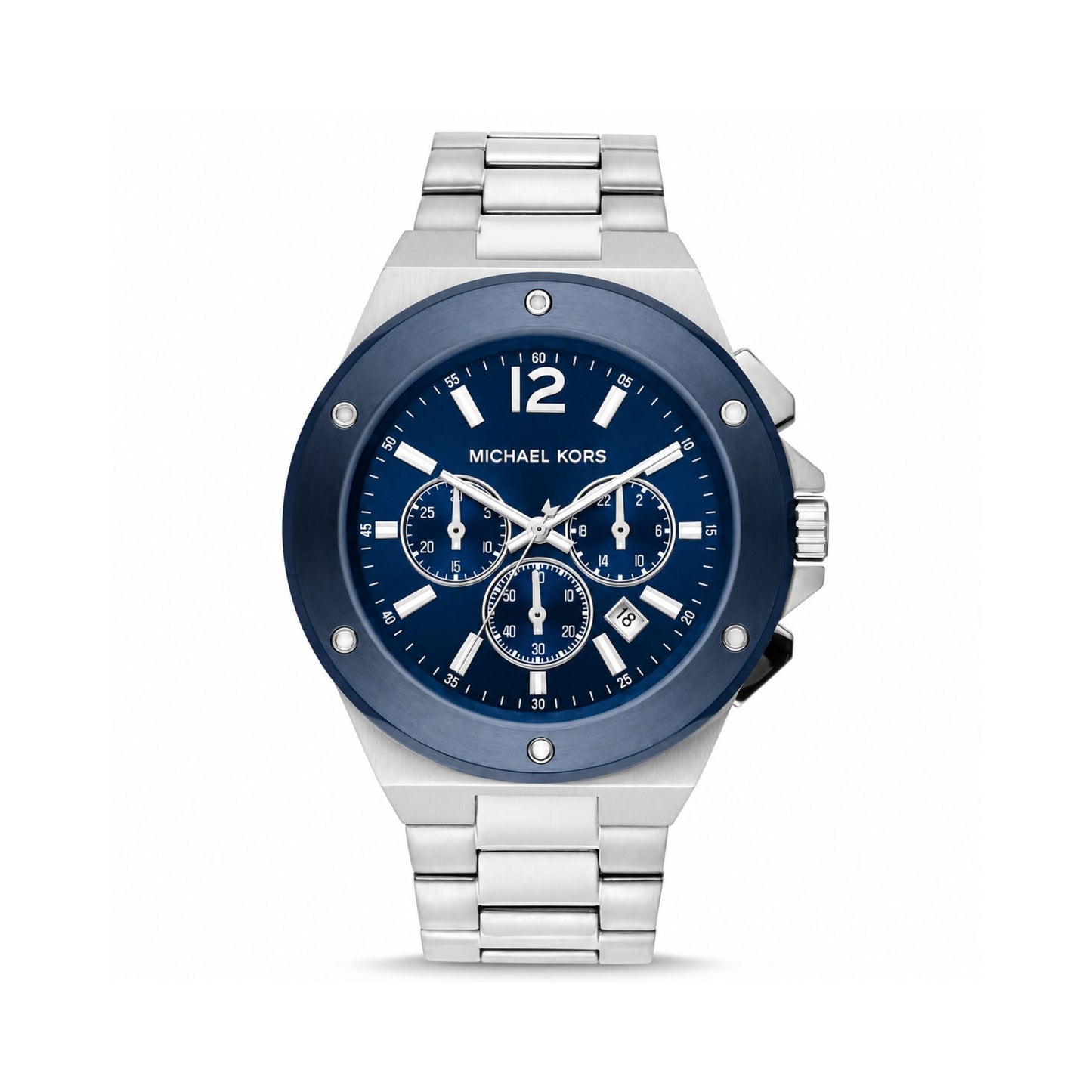 Michael Kors Lennox Blue Dial Chronograph Watch for Men - MK8938