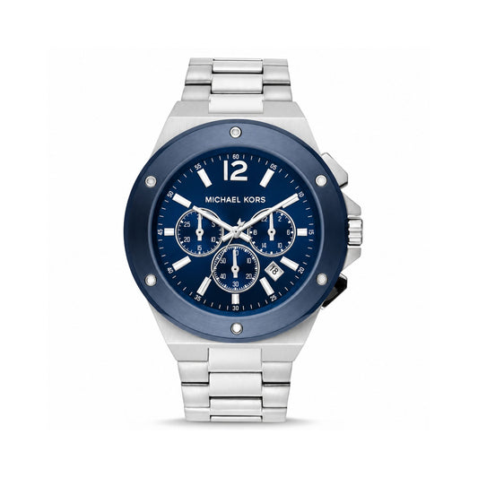 Michael Kors Lennox Blue Dial Chronograph Watch for Men - MK8938