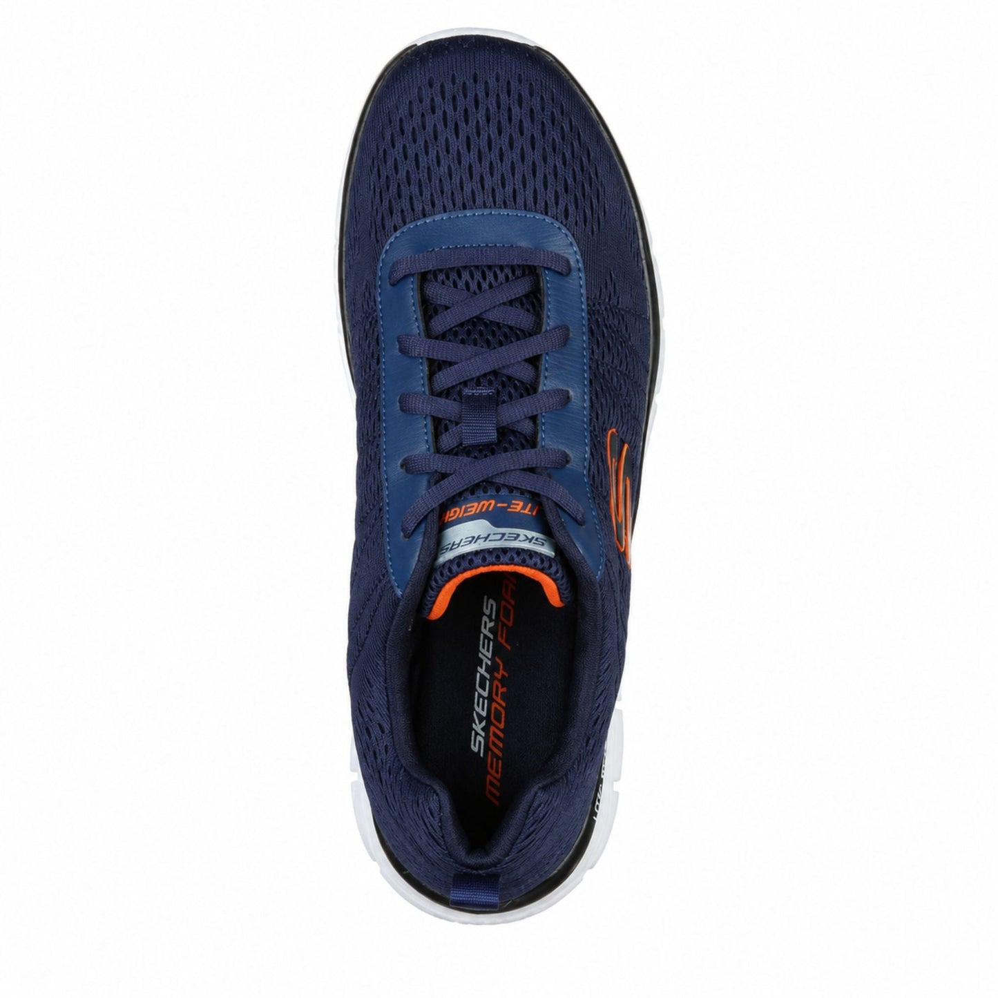 Skechers Track Moulton Men’s Sneakers - Navy Orange