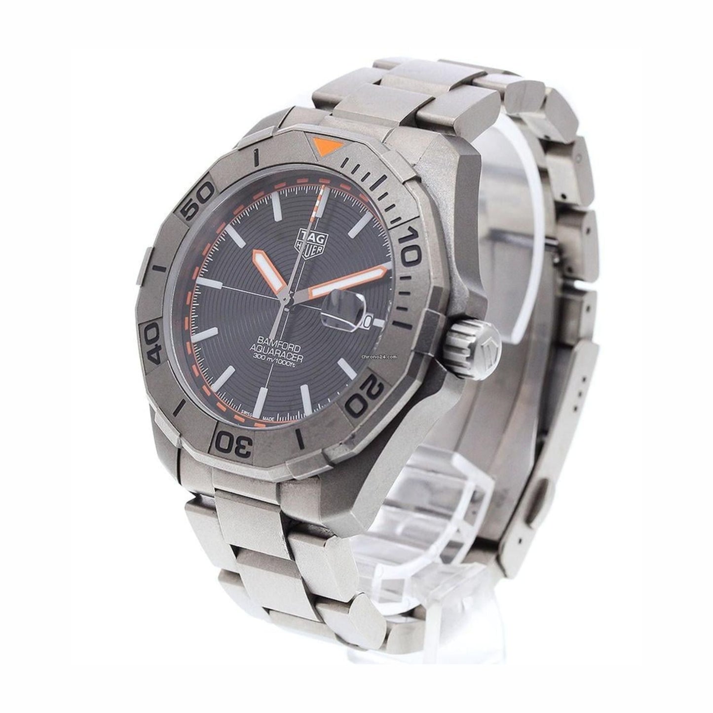 TAG Heuer WAY208F.BF0638 Aquaracer Bamford Limited Edition | Automatic 43mm Titanium Diver Watch | 300m Swiss Made Luxury