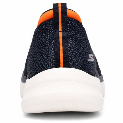 Skechers Go Walk 6 Men’s Slip On Shoes - Navy Orange