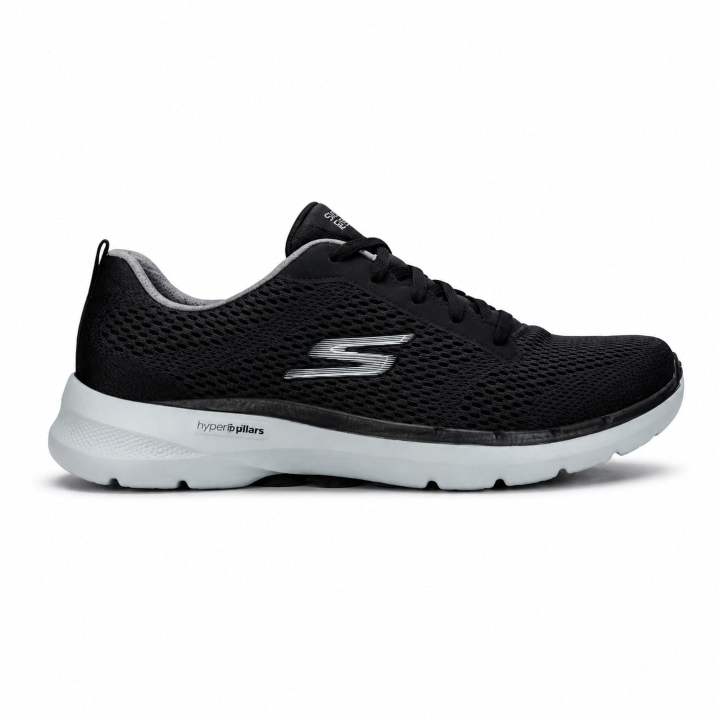 Skechers GO WALK 6 AVALO 2.0 Men’s Casual Shoes - Black/Grey