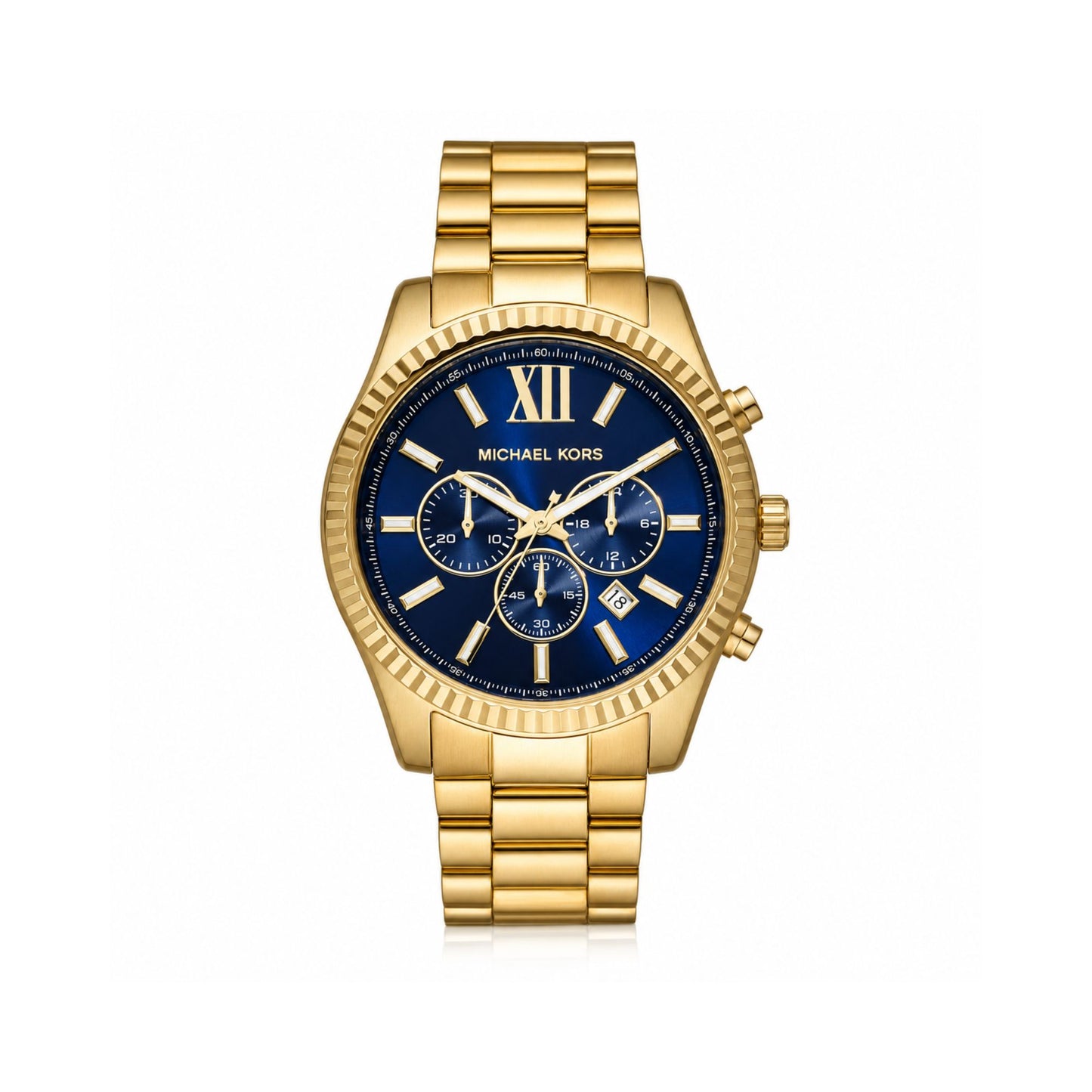 Michael Kors Lexington Chronograph Gold Watch for Men - MK9153