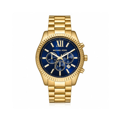 Michael Kors Lexington Chronograph Gold Watch for Men - MK9153