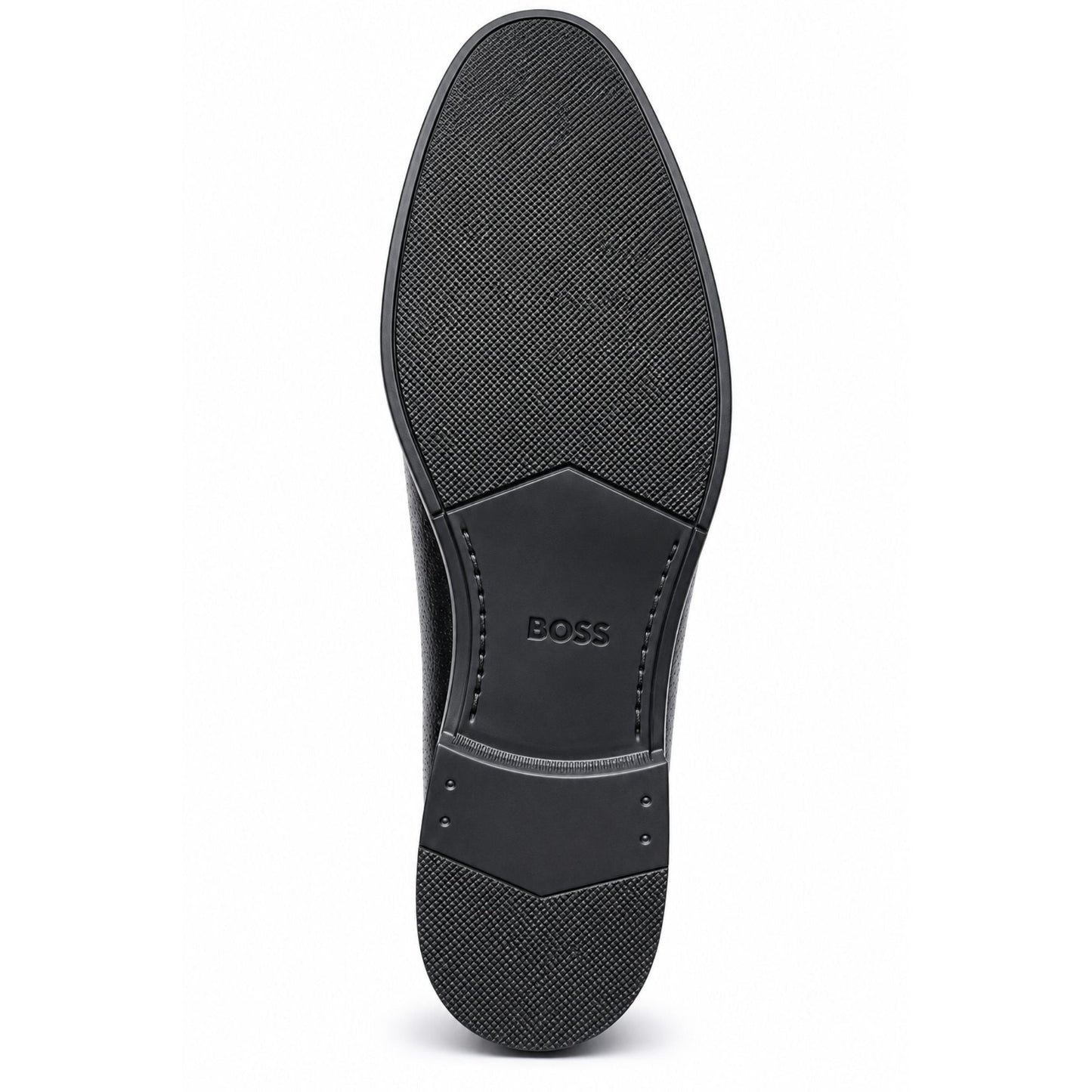 Boss Men’s Premium Derby Leather Formal Shoes - Black