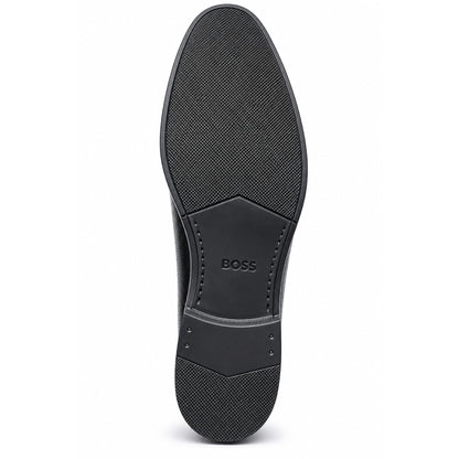 Boss Men’s Premium Derby Leather Formal Shoes - Black