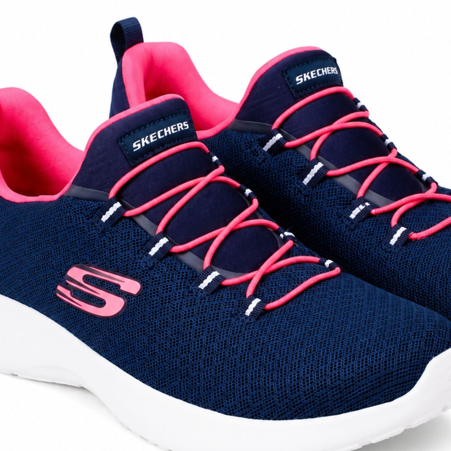 Skechers Dynamight Women’s Sneakers - Navy/Pink